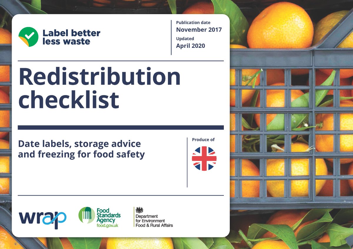 foodgov's tweet photo. You can donate food past its #BestBefore date, but not the use-by date.  

Download @WRAP_UK’s Redistribution Labelling Checklist now and find out how you can safely redistribute any surplus food: https://t.co/7VWWlIELKS

#FoodDates #FoodSafety #UseBy https://t.co/JODlKJU8AN