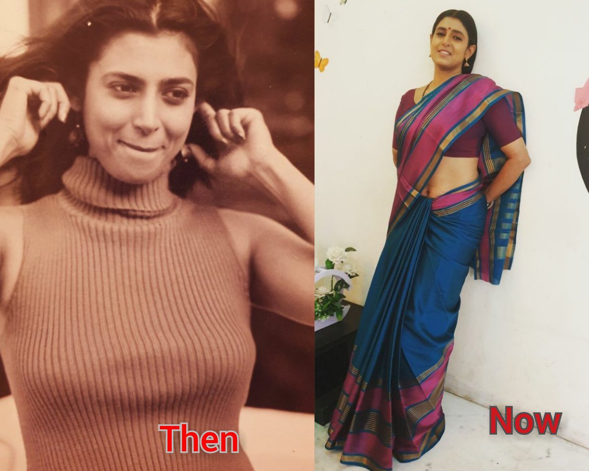 kasthurirasigan's tweet photo. Then or now @KasthuriShankar @kasthurirasigan #Kasthuri #actress #thenornow https://t.co/qdRUdXkl1N