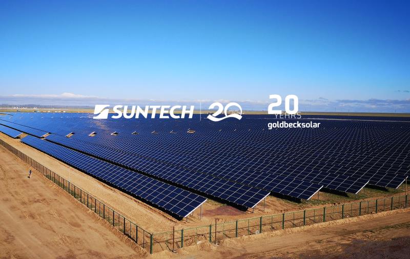 Gemeinsam für Erneuerbare Energien: Mit GOLDBECK SOLAR arbeiten wir seit vielen Jahren vertrauensvoll zusammen, um die besten Lösungen für das Solarprojekt zu bieten.
Vielen Dank! Wie wir feiert auch Goldbecksolar in diesem Jahr 20 Jahre Firmenbestehen. 

#Suntech#20YearsTogether