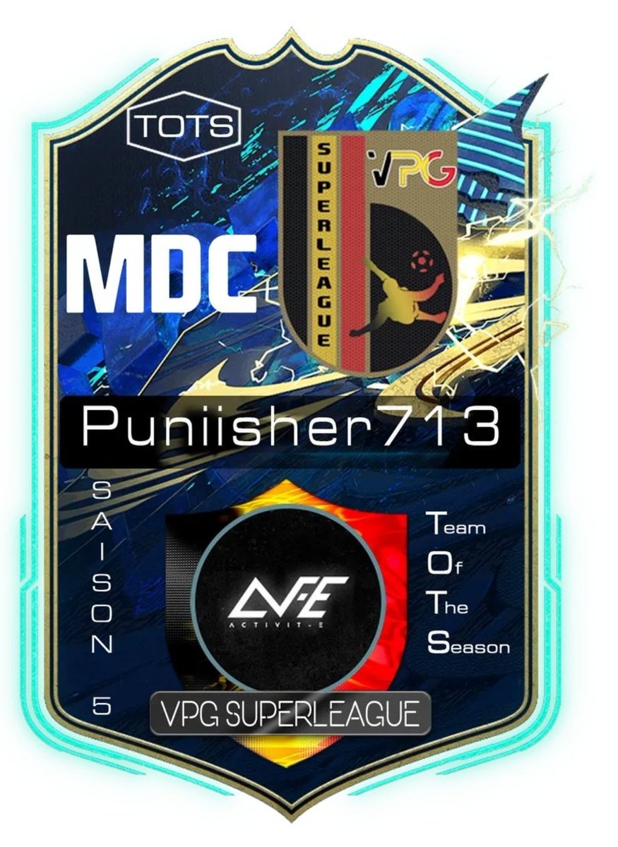 Clap de fin avec Activit-E en finissant une deuxième fois d'affilés TOTS 🙏
Merci au staff <a href="/belgique_vpg/">VPG BELGIQUE 🇧🇪</a> pour la carte 🔥