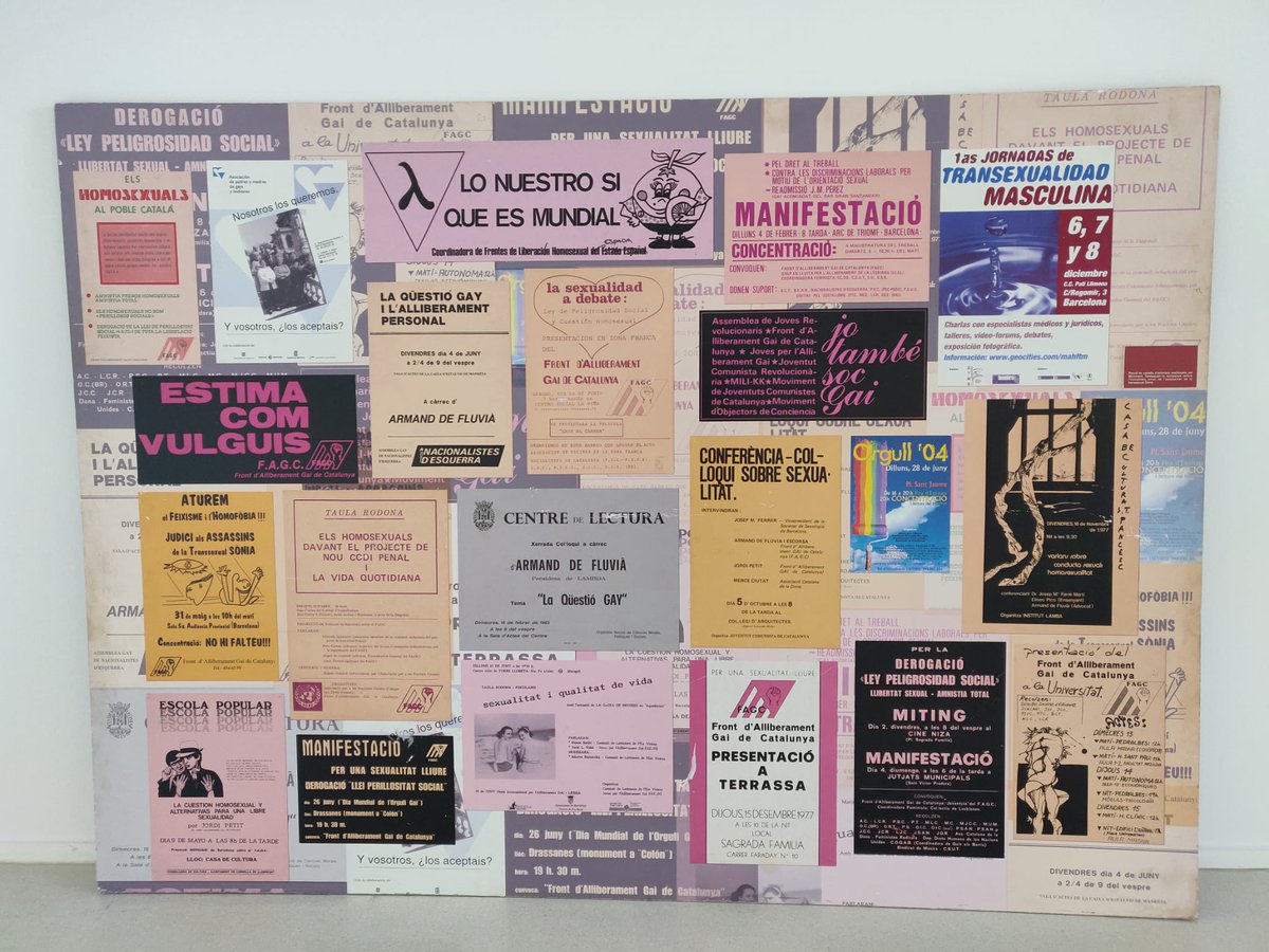 micod_cat's tweet photo. Ja podeu visitar l'exposició EL MOVIMENT EN IMATGES que acull l'equipament de @ajmontbui MontÀgora @montagora Un recull dels cartells i campanyes LGTBI des dels inicis del moviment a Catalunya. Exposició de @igualtatcat @lgbti_cat Fins el 9 de juliol #LGBTI #transformalamirada https://t.co/6EQmVNjnl9