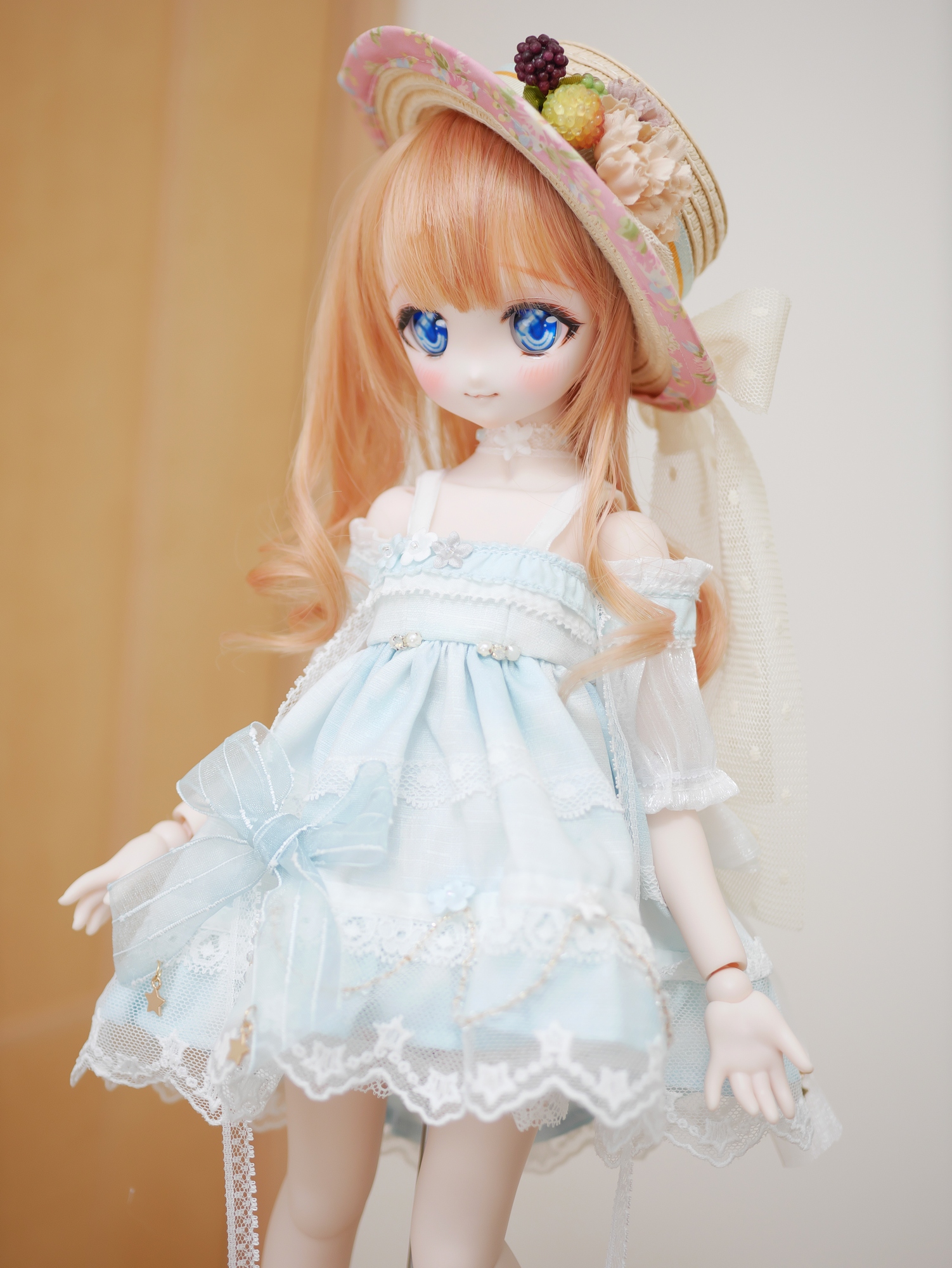 ドール ヘッド DD SD Elvis mia粉 （カスタムヘッド OBヘッド