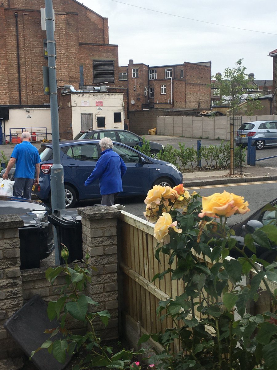 wiffen's tweet photo. The Sainted Aunt off with her friend Jim to deliver the kiddie bonnets she knitted during lockdown to African charity! PostED here as on Feacesbook 30day BAN for pointing out who nicks all the lead off church roofs these days! If anyone would care to repost on my FB page... https://t.co/0ZYZNUzYA1