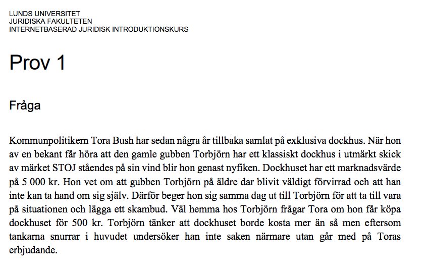 rebeccanordins's tweet image. Jag läser en juridisk grundkurs via Lunds Universitet. Första frågan på första provet är följande. Och så finns det folk som menar att högskolor och universitet inte har politiserats...