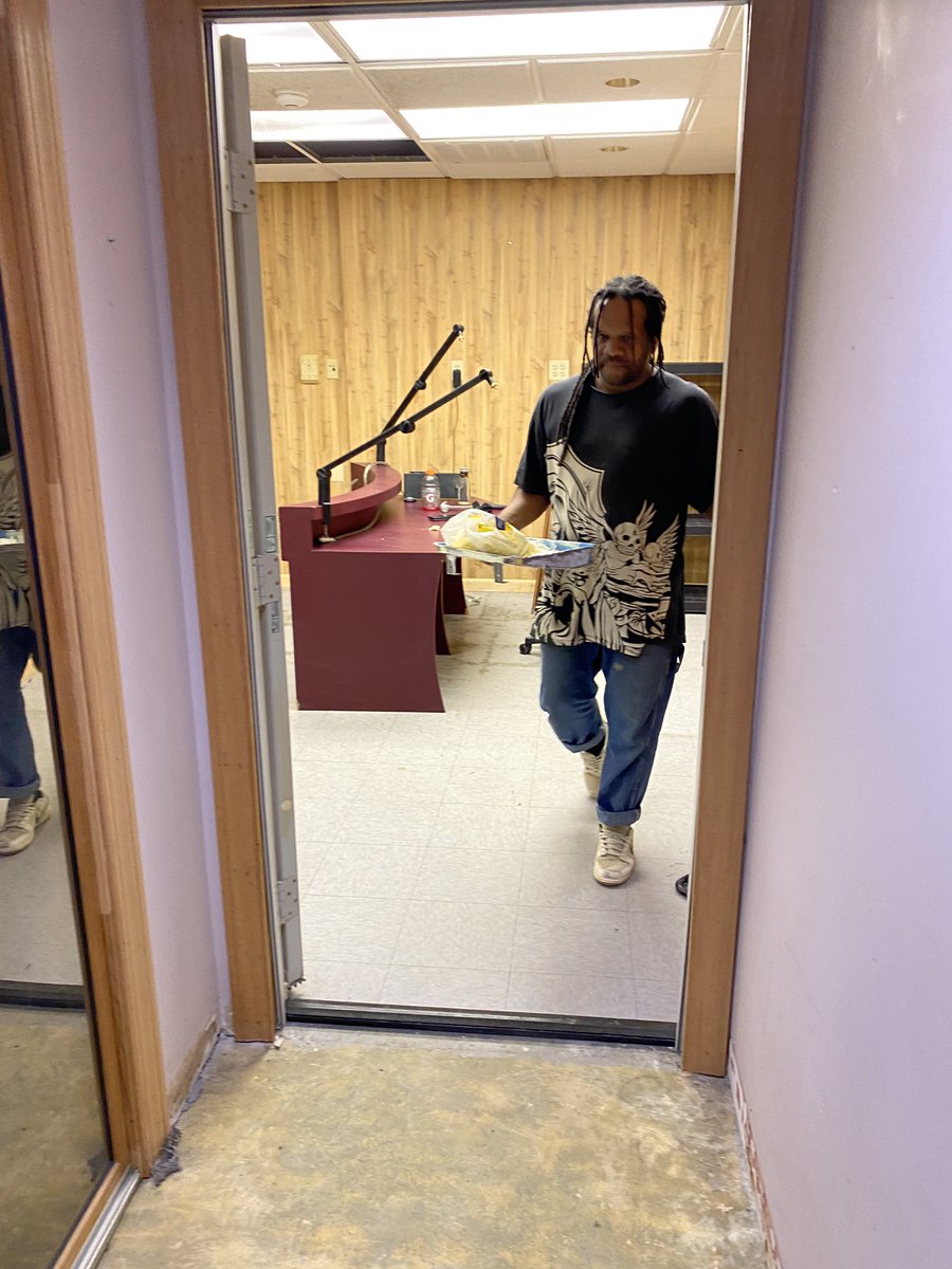 We are getting ready for our new Podcast/Radio Station suite <a href="/TR3Productions/">TR3 Productions & Distribution Media Group</a>. Call 443-431-0489 if you want to start your own podcast in the DMV area. Come Create Your Imagination.