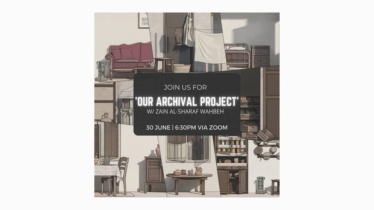 P21Gallery's tweet photo. There’s still time to sign up for our ONLINE event ‘Our Archival Project’ with ‘The Image as an Archive’ artist Zain Al Sharaf Wahbeh TOMORROW, 30 June @ 6:30p GMT/London via Zoom! 

To learn more &amp; to sign up 👉🏽 https://t.co/x2Cqz4CHGL https://t.co/Z9k6YuEcFr