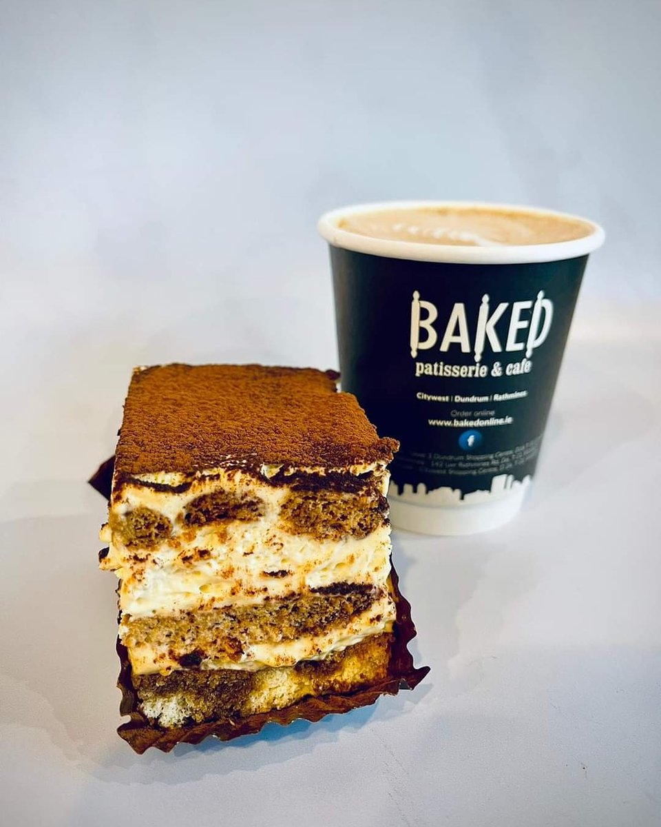 Coffee and Cake = Perfect Tuesday Treat 😍

Available from #BakedCitywest #BakedRathmines and #BakedDundrum