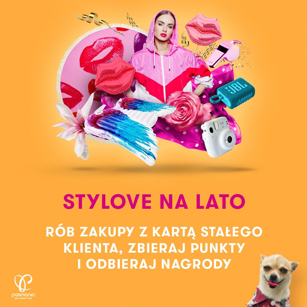 Letnie wyprzedaże w Posnanii trwają w najlepsze, a robiąc zakupy z Kartą Stałego Klienta Posnanii zbieracie punkty, dzięki którym możecie odebrać jeden z wakacyjnych must-have! 🙌🏻 Więcej szczegółów znajdziecie na naszej stronie: posnania.eu/wydarzenia/sty…. 👈🏻