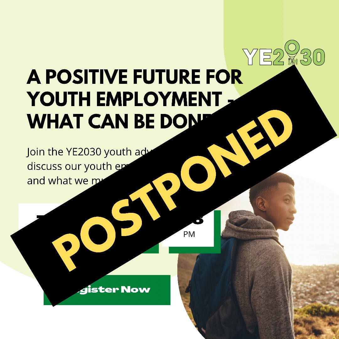 Unfortunately (but for good reason!), we will be postponing our event scheduled to take place this evening. 

There has been significant interest in our webinar and we will therefore be adding some interesting speakers to the line up! 😁

Stayed tuned for the new date! 👀