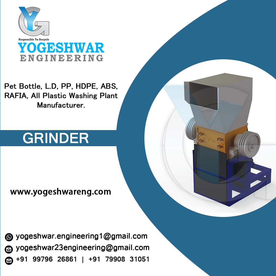 YogeshwarEngin2's tweet photo. Grinder
Yogeshwar Engineering 
https://t.co/hoxoSHj2MU
09979626861
07990831051
200 kg pp article washing line
#200kgpparticlewashingline
#1000kgpetbottlewashingplant #petbottlewashingplant https://t.co/8eeZ0oGEfA