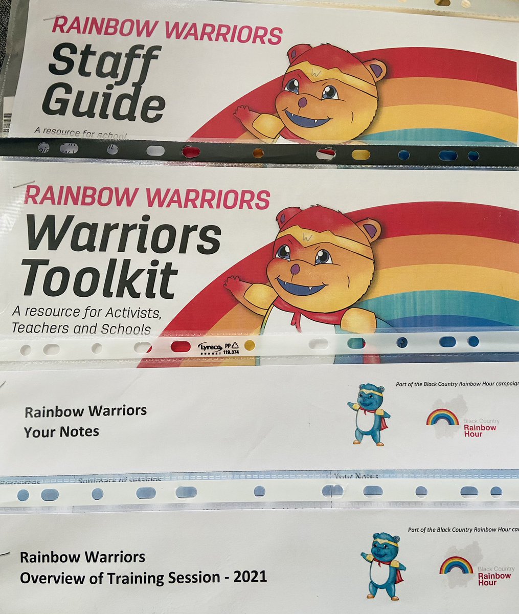 Leah_Megan1's tweet image. Resources and materials all ready to go ahead of the first Rainbow Warriors Training for #BlackCountry Primary schools later on! 

We look forward to seeing you all there! 

#BlackCountryRainbowHour 
#EveryDayYourWay 
#Activism