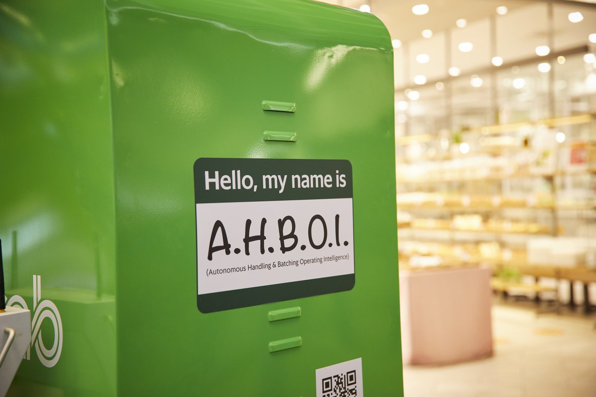 Can you guess why I am called A.H.B.O.I? 🤔 Well, my name actually stands for 'Autonomous Handling and Batching Operating Intelligence'! But I think I still prefer the shorter version 😅. #grabfood #AHBOI