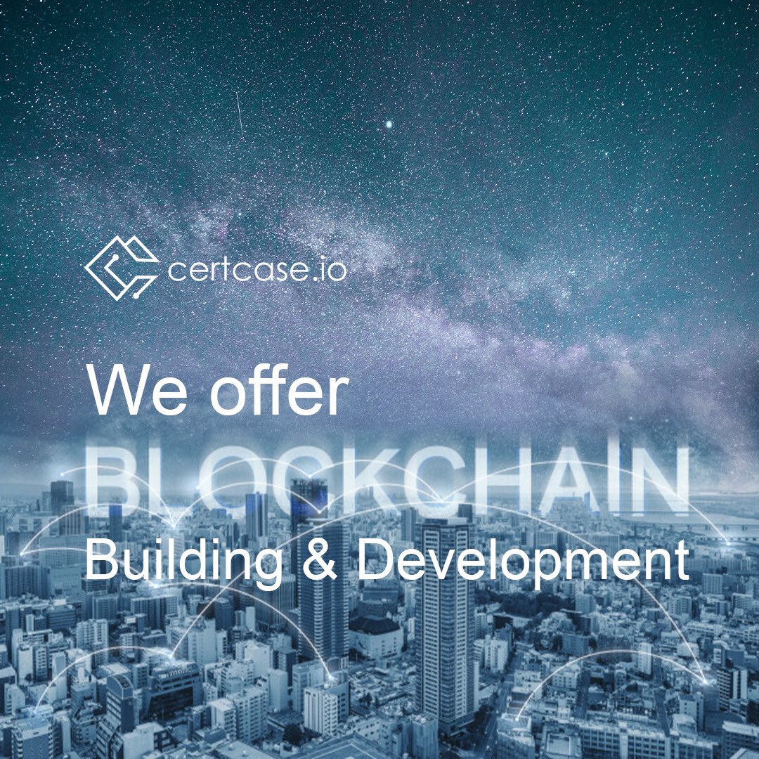 certcaseio's tweet photo. Get Blockchain and scale up your business with us!

To know more, contact us.
.
.
.
#blockchainsolutions #tech #blockchaintechnology #certcaseio #innovation  #technology #FuturisticTechnology #blockchain #blockchainbuilding #scaleup #blockchaindevelopment
#technovationyouneed https://t.co/rNVR8lHni1