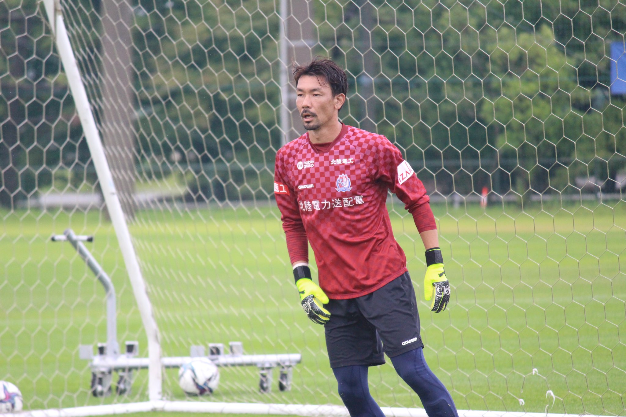 午前12時前のご注文は当日発送 カターレ富山西部洋平試合着用サイン
