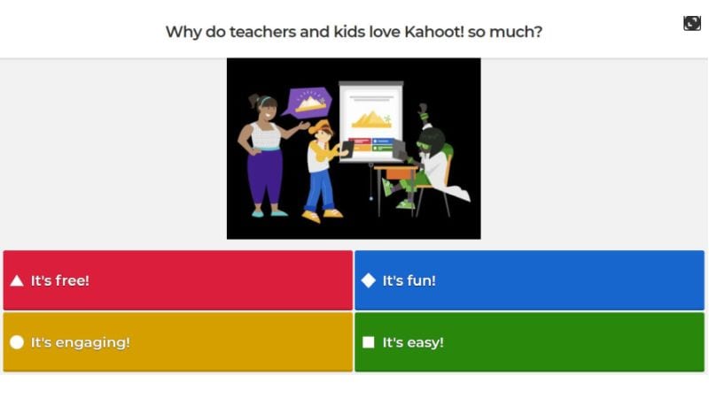 rds_tl's tweet photo. Enhance learning in the classroom with this amazing app! Get @GetKahoot now!!! Fun quizzes which make learning entertaining! An excellent way to revise!!!π€©πππππ!!! @GEMSRDS @GEMS_ME #RDSTechTakeover #learningisfun https://t.co/7PeV0nPp9O