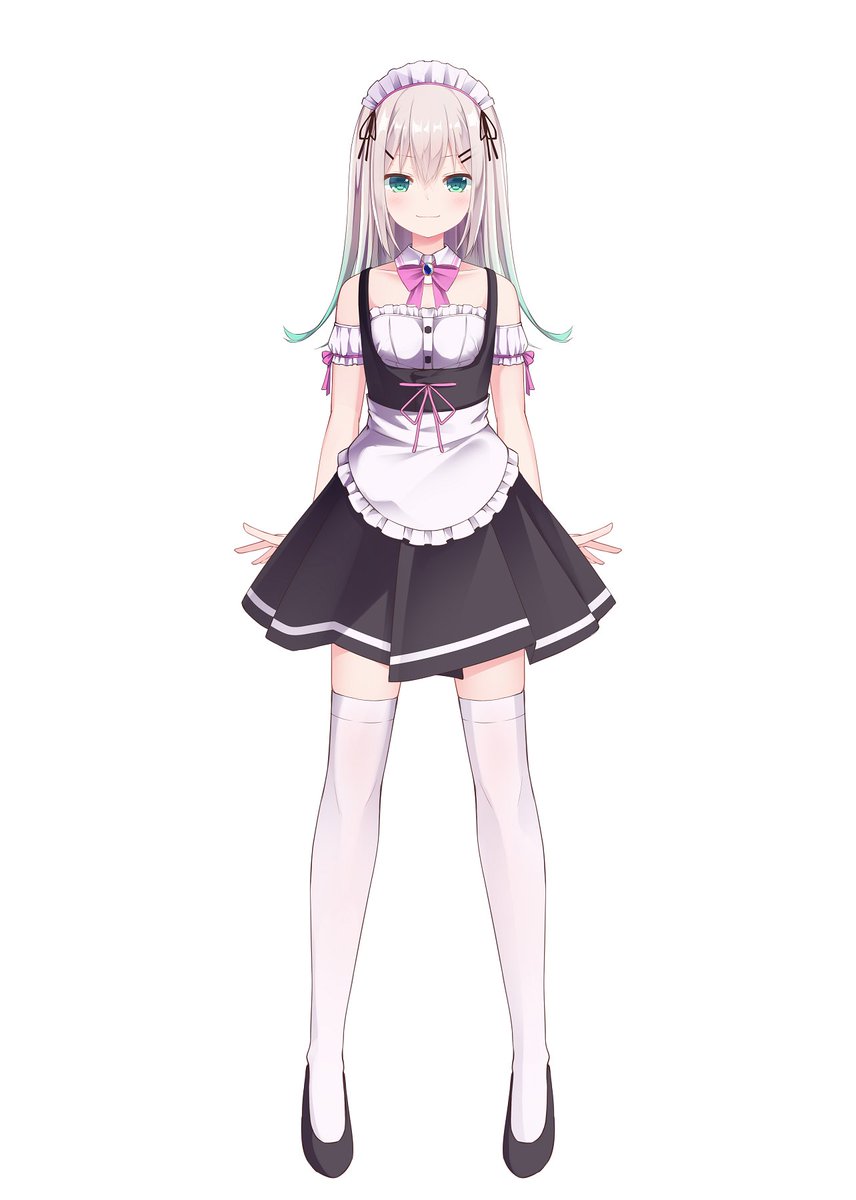 【宣伝】
メイドちゃんVtuberモデル制作しました。現在審査中ですが覗いてみてください!🥳🥳
今回はちょっとだけアニメーション作ってみました👏
https://t.co/nVP4P6KrhU 