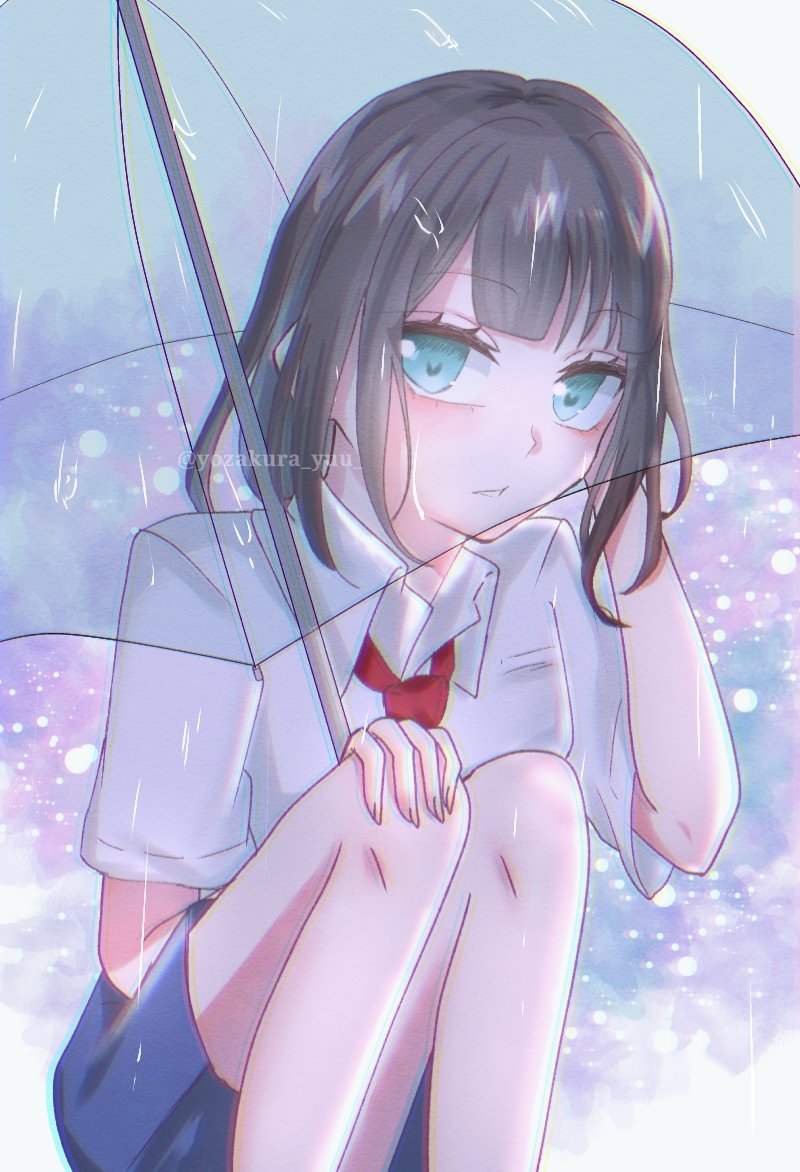 よざくら優 それは雨か涙か イラスト 梅雨イラスト 女の子イラスト オリジナルキャラクター 綺麗 笑 イラスト好きな人と繋がりたい イラスト練習中 T Co Cjzmkwaleo Twitter