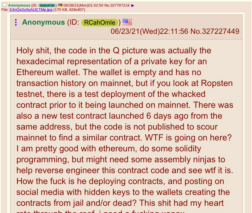 fer3nir's tweet photo. Da #4chan al #wallet della #WHACKD di #Mcafee, "ipotesi" indirizzi relativi ai 31TB diffusi in #blockchain $WHACKD: transazioni dopo periodo inattività. #factcheck su cosa? #Ethereum non supera 0.5TB #SwitchDEX sceglie #Epstein come nome contratto. ref: https://t.co/fHinafLgVg https://t.co/VXEHSN44SO