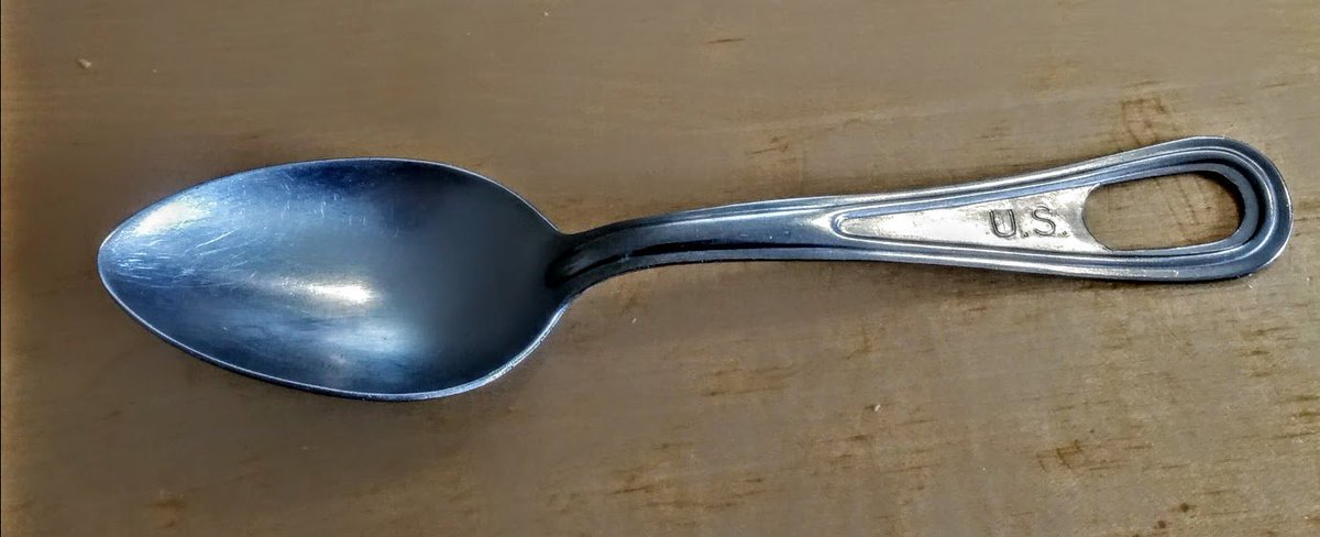 Ich möchte meinen Löffel nicht im Krieg abgeben müssen.