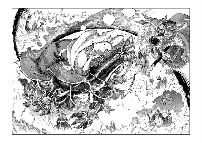 今回の頑張り所さん
魔王のドタドタ感が気に入ってます 
