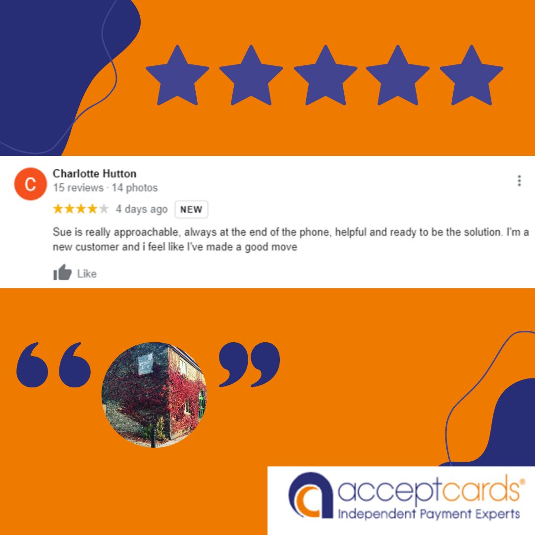 acceptcards's tweet image. Great to have helped another customer out to reach the right solution for them 💳⭐
#cardpayments #cardsolution