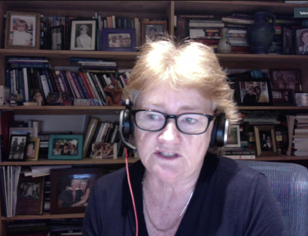 Professor Kathleen McPhillips  (Newcastle, Australia) starting the discussion at #QP2021 on “Nuns and Abuse"