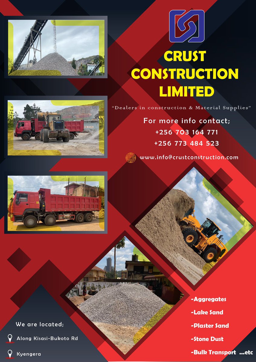 CrustLimited's tweet image. Contact us today for all you building materials at the best prices in town.