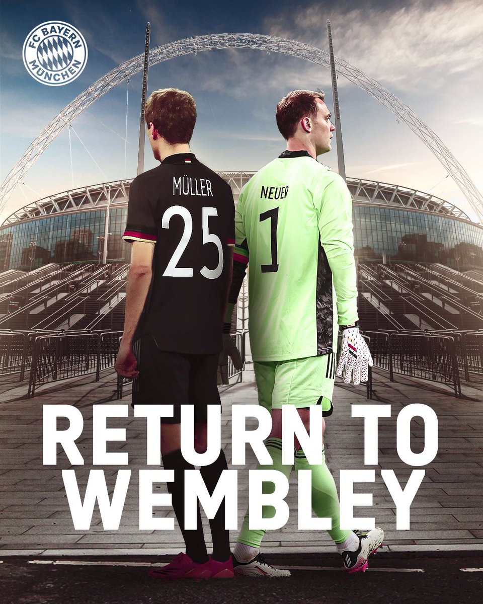 🔙 to Wembley ✨ 

You know what to do, lads 👊

#packmas #ENGGER #EURO2020