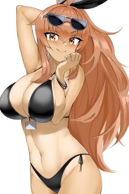 スプリガンで髪の毛練習。ボリュームのある髪の再現難しい
#ラストオリジン 
#라스트오리진 