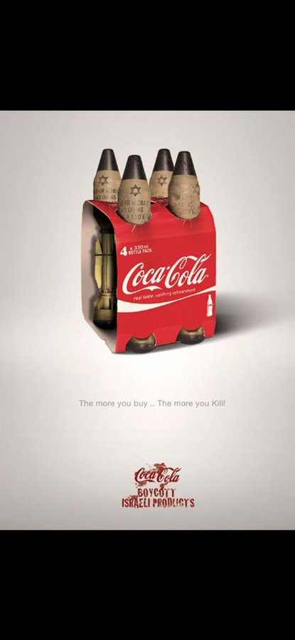 SavePa2's tweet photo. By purchasing #Israeli occupation products, you are funding the Israeli forces to continue their occupation of #Palestine.
#BoycottIsraeliProducts #BDS #IsraeliTerrorism https://t.co/S2Gpv95tqC