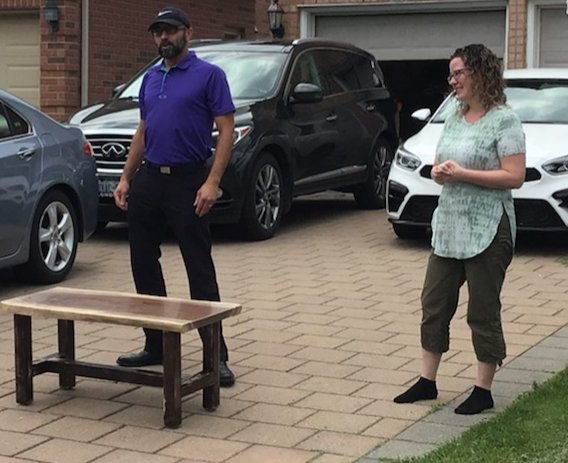 Thank you to our SC chair, Mr. Phill Stone for all his hard work and dedication throughout the years. We hope you enjoy the bench!