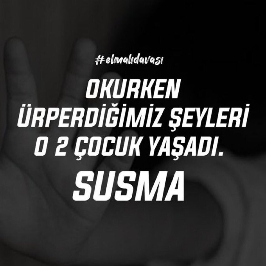 Şeytan görevini tamamladı.
Şeytanlaşmış insanlar devrede artık.. Bu ülkede yer yerinden, oynamalıydı!! #ELMALIDAVASI #Elmalida2Cocuk #Adaletistiyoruz