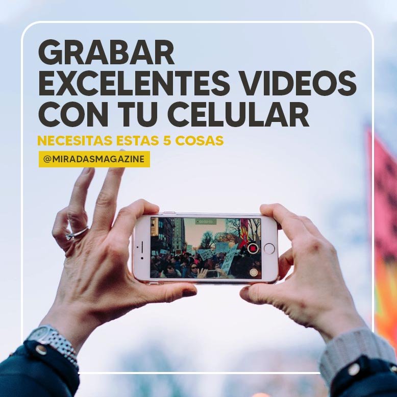 MiradasMagazine's tweet photo. Grabar excelentes videos con tu celular: Necesitas estas 5 cosas

https://t.co/ZoeVCI2dBU https://t.co/BbuGYU8gXx