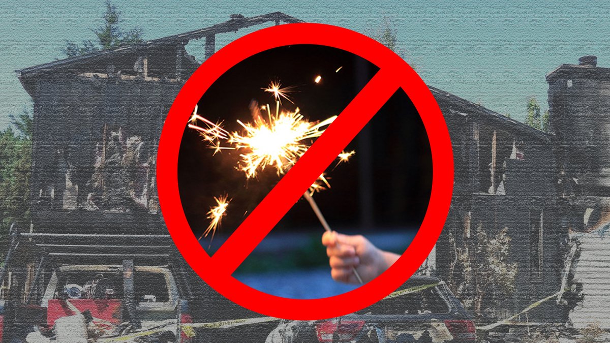 PDXFire's tweet image. Due to unusually hot temperatures and dry conditions, PF&amp;amp;R is announcing an immediate ban on the use of all legal and illegal fireworks. Please do not call 911 to report fireworks use - our 911 system must be saved for reporting only active fires and serious medical problems.