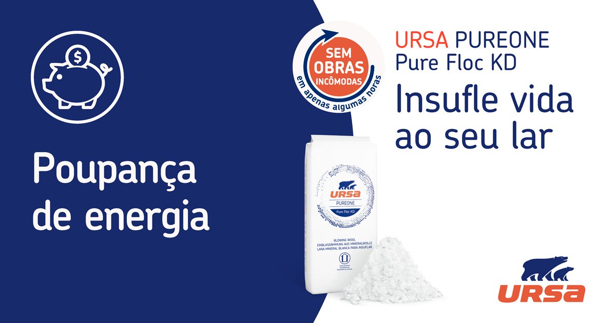 UrsaIberica_pt's tweet photo. Nossa lã mineral #URSAPUREONE #PureFlocKD ajuda a reduzir a sua fatura energética. Além disso, contribui para a obtenção de alguns dos principais selos e certificados de sustentabilidade do edifício. Consulte nosso catálogo! https://t.co/sy11juMpjm https://t.co/zQ2c83tazI