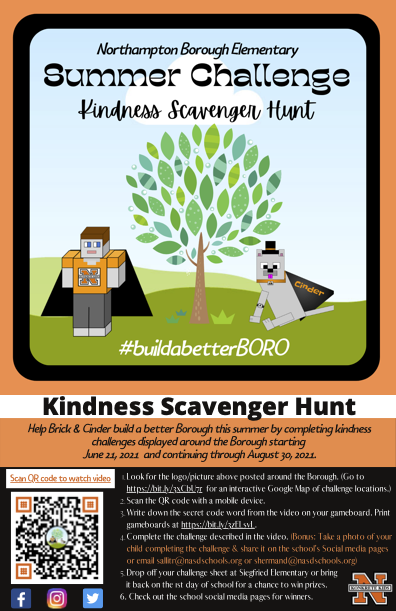nasdborough's tweet photo. Good morning! It's official! Our Summer Challenge has begun! Watch the video for more info! #kkidpride #boroimpact #paproudeducator #BuildABetterBoro https://t.co/QXxXrWU83p