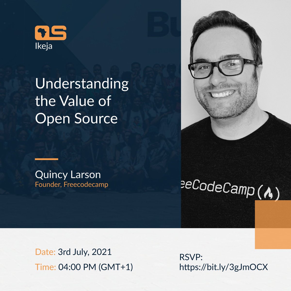 I'm joining the Open Source Community Africa event in Ikeja (Lagos State) Nigeria this Saturday at 4pm West Africa Time (UTC+1).

<a href="/iafur/">Rufai</a> will interview me about open source, and I'll answer audience questions.

You can learn more and register here: docs.google.com/forms/d/e/1FAI…