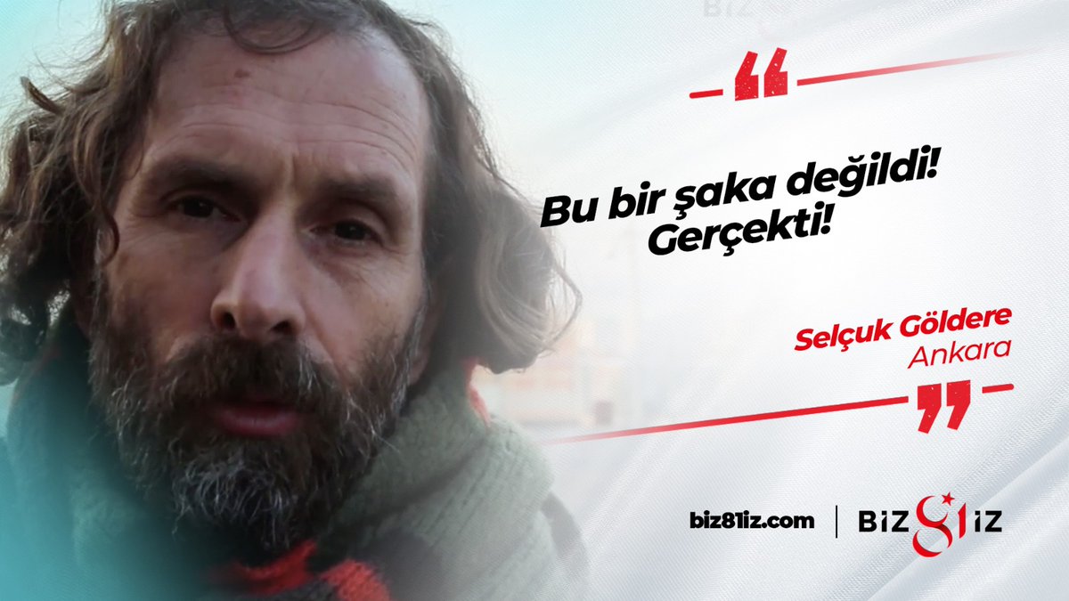 Biz81iz's tweet photo. "Bu bir şaka değildi. Gerçekti!"

Selçuk GÖLDERE, 15 Temmuz gecesinde hissettiklerini #Biz81iz Projesi'ne anlattı.

Siz de 15 Temmuz'da hissettikleriniz temalı bir video çekerek #Biz81iz Projesi'ne katılabilirsiniz.🎥

🌐https://t.co/oMbQ3JmvMM https://t.co/fLt93GDmS5