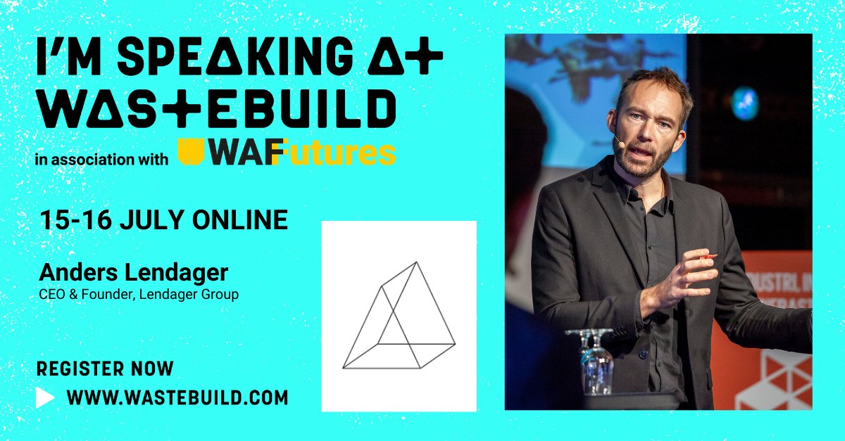 Speaker Spotlight @WasteBuild - 15/07 at 9am

Hear about how leading architect, Anders Lendager has put zero waste & circular economy solutions at the heart of his practice and is now one of the leading and most influential companies in Denmark.

Book now: bit.ly/2SRgj7y