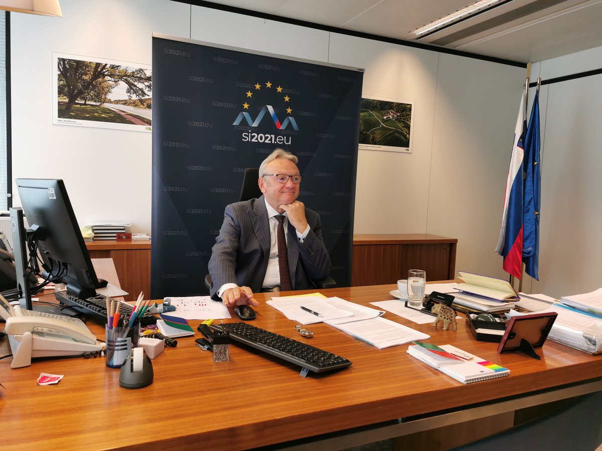 SLOtoEU's tweet image. #APIHOUR | #SLOtoEU Perm Rep Jarc and DPR @PozarTamara presented #EU2021SI priorities to aprox. 60 Brussels based journalists and answered their Qs on #Fitfor55, digital levy, #COP26, energy, Transatlantic and China, fiscal rules, #HealthUnion and more... 
@MZZRS @govSlovenia