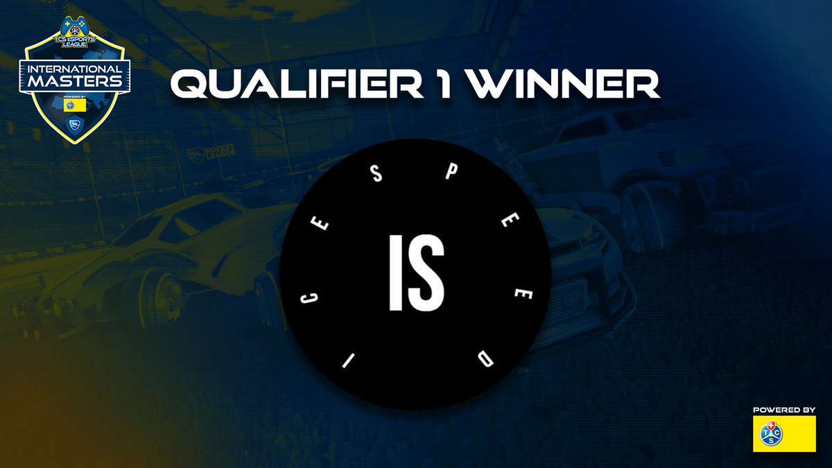 GGWP! 🎉 <a href="/IceSpeedRL/">IceSpeed</a> wins the first qualifier of the International Masters! ⚽🏎

This Sunday will be your last chance to qualify as well, so better sign up! 👇
battlefy.com/tcs-esports-le…