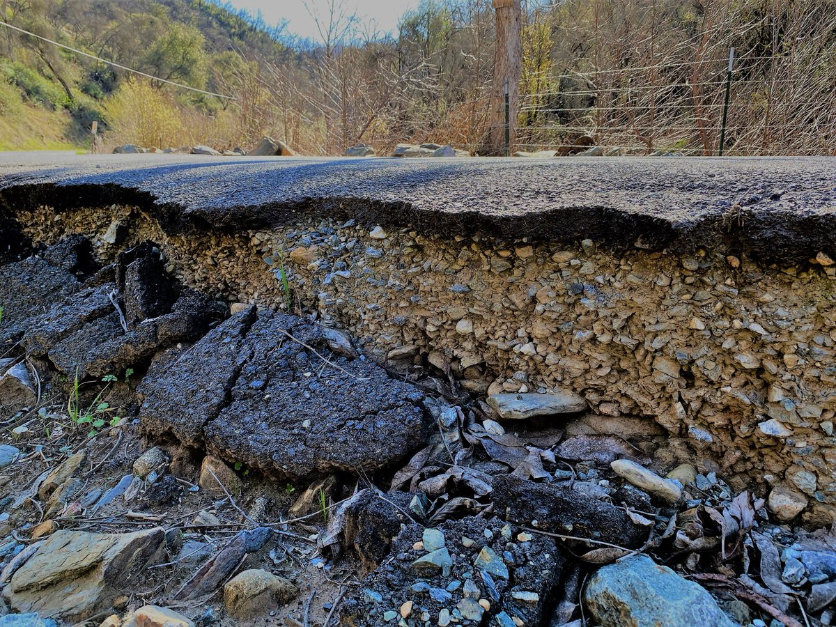 TylerBodnarCNCA's tweet photo. One agency's trash can easily become their treasure. Transforming edge-failed, thin asphalt roads into strong, stabilized bases is possible when recycled using Full-Depth Reclamation. #FDR #urbanquarry #cementbased https://t.co/GtQA7cYCJg