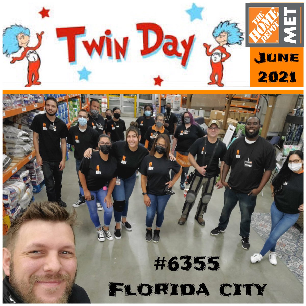 VOA ROXY 4126 (@voaroxy6355) on Twitter photo #TwinDay2021 <a href="/HomeDepot_6355/">Home Depot 6355</a>
Thank you <a href="/METSup6355/">Clint Duker</a> for the shirts and making #TwinDay2021 a success with the Team!
#OneTeam #OneGoal #MET #VOA #TeamworkMaketheDreamwork
<a href="/METSup6355/">Clint Duker</a> <a href="/HomeDepot_6355/">Home Depot 6355</a> <a href="/anna_fagot/">Anna Fagot</a> <a href="/Angelblancoiii/">Angel Blanco III</a> #TwinDay2021 <a href="/HomeDepot_6355/">Home Depot 6355</a>
Thank you <a href="/METSup6355/">Clint Duker</a> for the shirts and making #TwinDay2021 a success with the Team!
#OneTeam #OneGoal #MET #VOA #TeamworkMaketheDreamwork
<a href="/METSup6355/">Clint Duker</a> <a href="/HomeDepot_6355/">Home Depot 6355</a> <a href="/anna_fagot/">Anna Fagot</a> <a href="/Angelblancoiii/">Angel Blanco III</a>