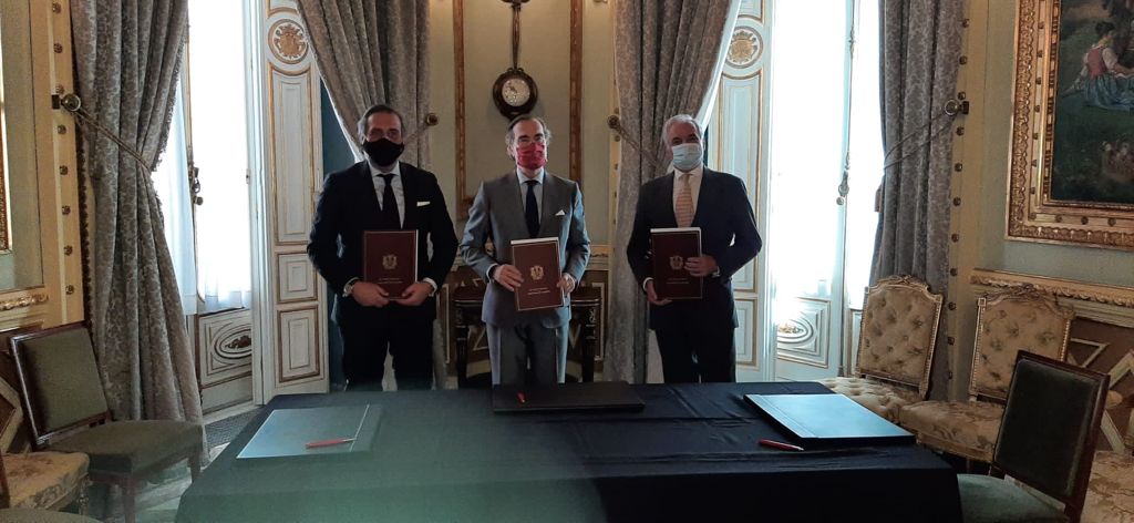 En #CámaraMadrid ponemos en marcha la Sección Jurídica del #ClubCámaraMadrid para ofrecer soluciones especializadas a las empresas. Este proyecto cuenta con el apoyo del acuerdo rubricado hoy en el Palacio de Santoña junto con <a href="/icam_es/">Ilustre Colegio de la Abogacía de Madrid</a> y <a href="/_CEIM_/">𝗖𝗘𝗜𝗠</a>