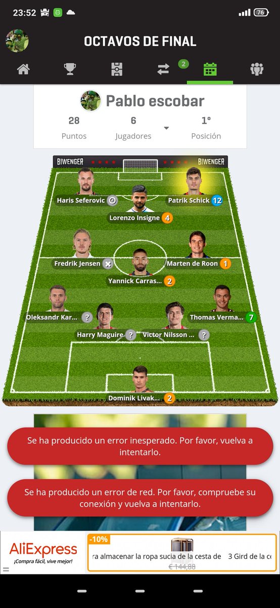 moraito7's tweet photo. @BrioEnfurecida O con seferovic y schick?? 😂😂 https://t.co/NhfRiZMFCw