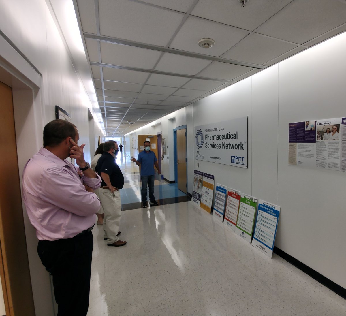 JoCoEconomicDev's tweet photo. Collaboration is fundamental in economic development success. Attracting talent has never been more important. As an alumni of @EastCarolina, I am extremely proud and honored in connecting a team from @novonordisk ECU Dept of Chemistry. #GrowWithJoCo #JoCoBio #BioPharmaCrescent https://t.co/Wjl4JLGRSt