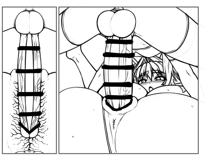 この太すぎないちんぽが槍のように摩季ちゃんの子宮をガンガン突き貫くわけですよ 