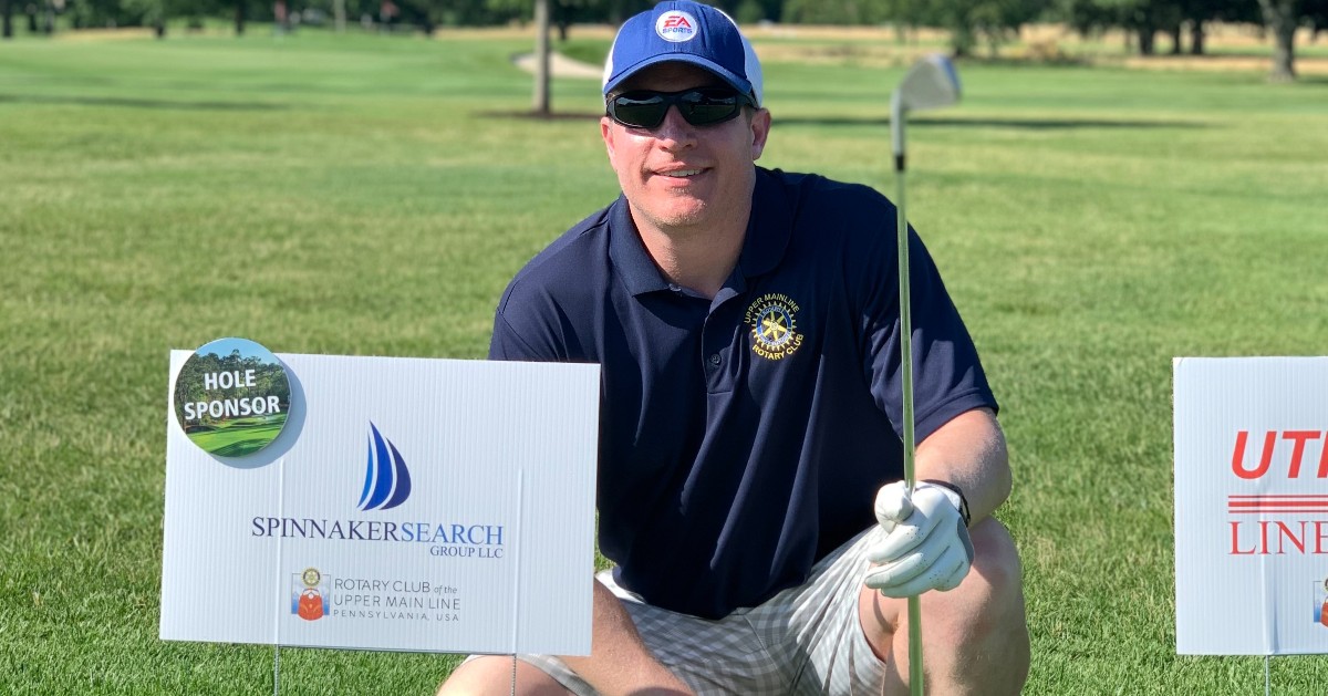 spinnakersearch's tweet photo. Beautiful day supporting a great cause for the #RotaryClub of the Upper Main Line's Charity Golf Outing! We also had the pleasure of sponsoring a hole! 

#golfingforacause #WaynesboroughCountryClub https://t.co/b742nIfhW9