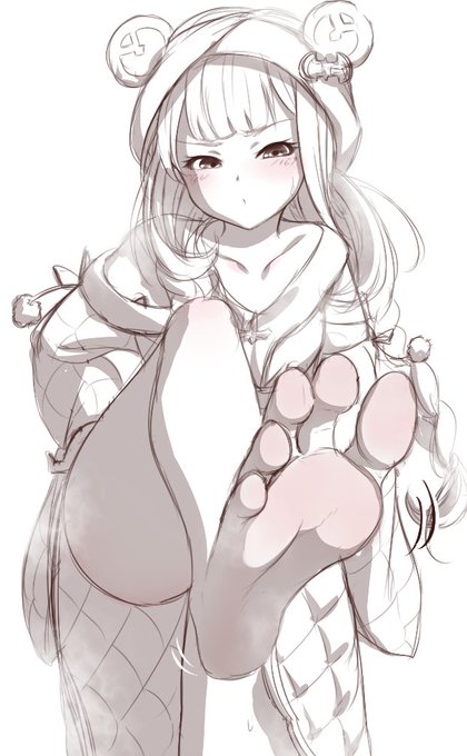 カリオストロ❤️
#裸足裏 