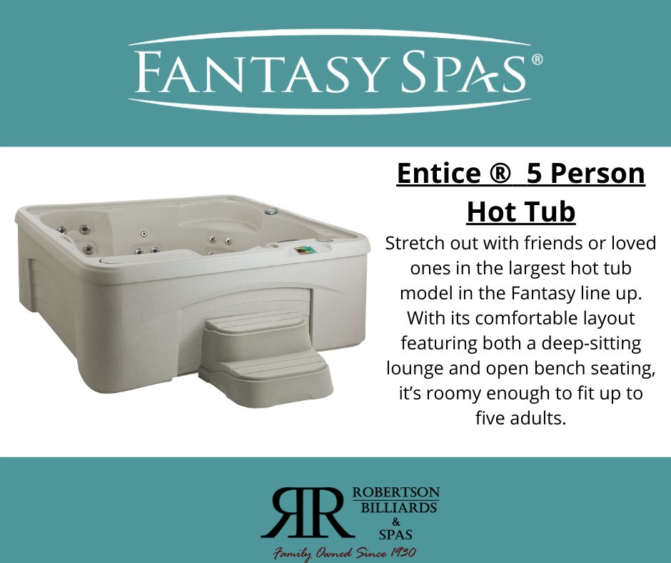 Robertson Billiards and Spas (@robertsonbilrds) on Twitter photo This Fantasy Spa also comes with a molded-in ice bucket that will keep all of your drinks cool while you enjoy your soak. Kick up the ambiance a notch with the waterfall and multi-colored LED light. #robertsonsbilliardsandspas #spas #jacuzzi
Learn more: ow.ly/8r4750FkTAY This Fantasy Spa also comes with a molded-in ice bucket that will keep all of your drinks cool while you enjoy your soak. Kick up the ambiance a notch with the waterfall and multi-colored LED light. #robertsonsbilliardsandspas #spas #jacuzzi
Learn more: ow.ly/8r4750FkTAY